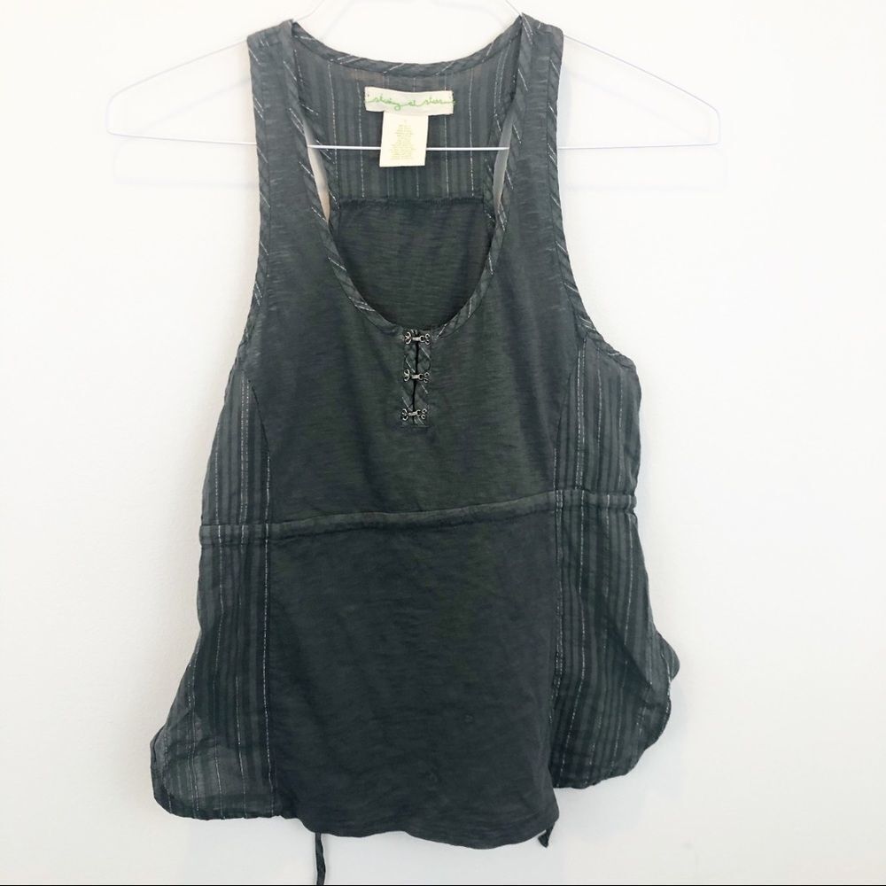 Urban Outfitters Staring at Stars Gray Tank Top Size small